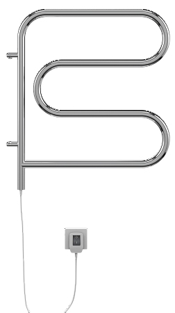 Электро 25 F-обр 600х600 поворотный Полотенцесушитель TERMINUS Псков - фото 2